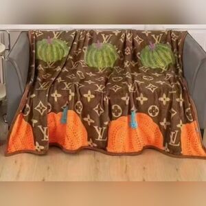 Monogram Oversized Blanket